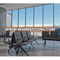 PU Seat Stainless Steel Airport Waiting Chair