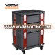 Portable Plastic modular tool chest roller tool box cabinet garage With Aluminum handle and lock