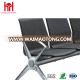 Hot sale high quality 3 seat pu padded waiting chair for airport