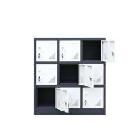 Wholesale Custom Low 9 Door Steel Cabinet School Locker