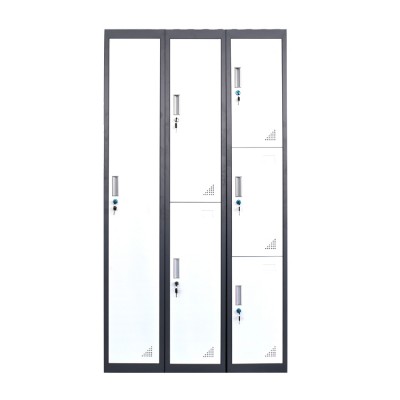 Factory direct new design steel staff combination locker change wardrobe with locks