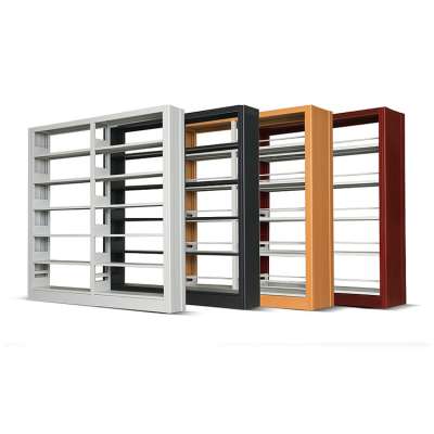 Popular Luoyang Steel Customized Outstar Wooden Custom Design Metal Bookshelf Bookcase