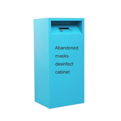 Abandon Masks disinfection by UV light kill virus recycle medical wastes cabinet box