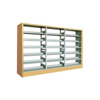 Factory Direct Cheap Metal Double Column For School Modern Bookshelf